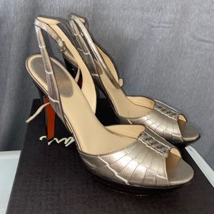 Cole Haan Huarache Air Sandal Vintage Silver